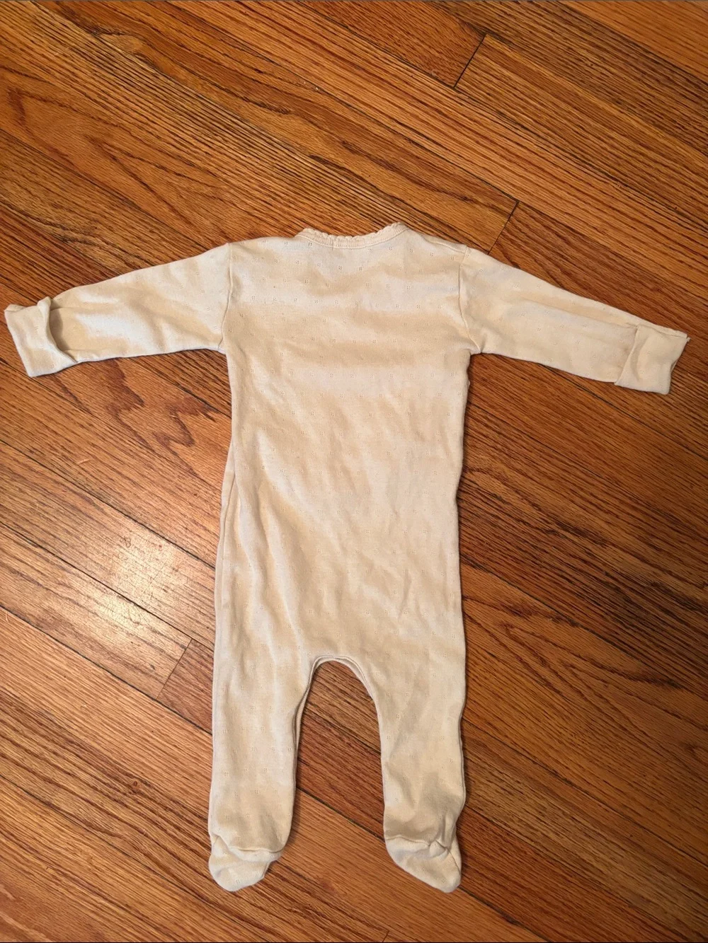 Bebe Organic Natural Wrap Overall Footie